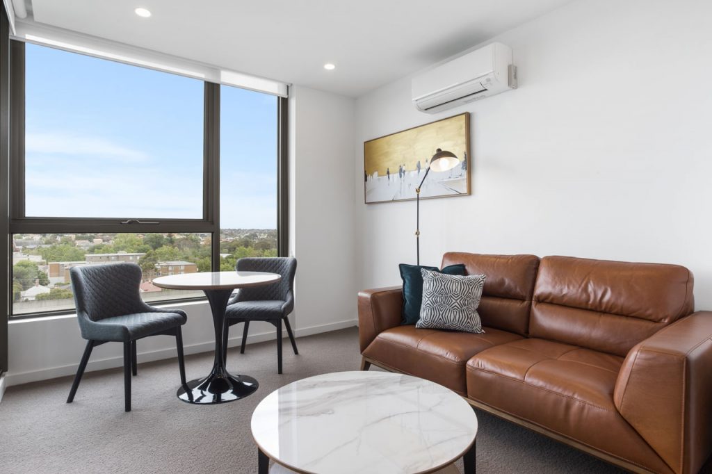 Lounge in 1 bedroom at The Sebel Moonee Ponds