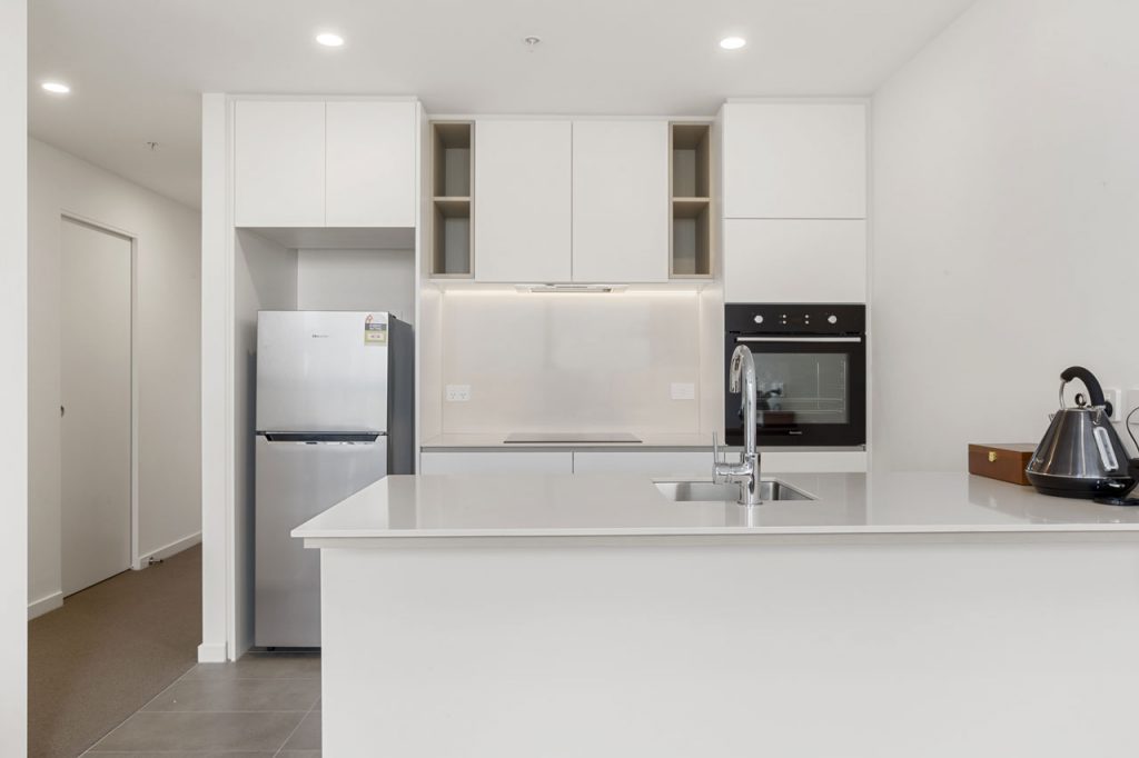 Kitchen at The Sebel Moonee Ponds in King apartment